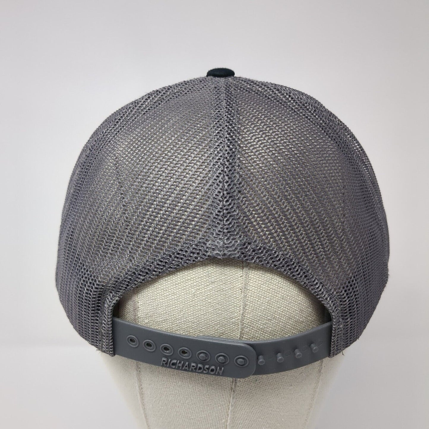208 Welding Snapback Trucker Hat Black M/L Adjustable Mesh Back Richardson
