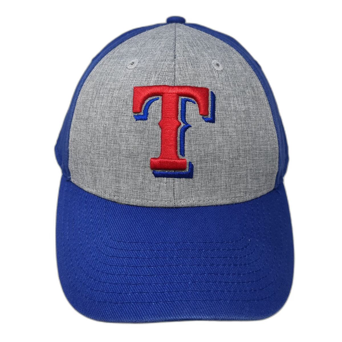 Fan Favorite Baseball Cap Blue Gray One Size Texas Rangers MLB Strapback Hat
