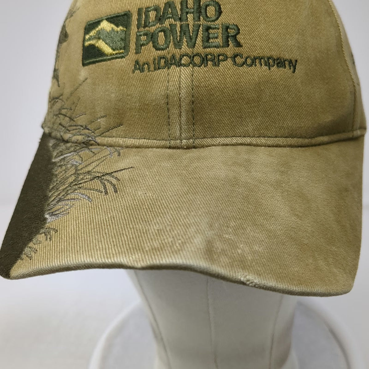 DRI DUCK Baseball Cap Brown One Size Idaho Power Deer Graphic Strapback Hat