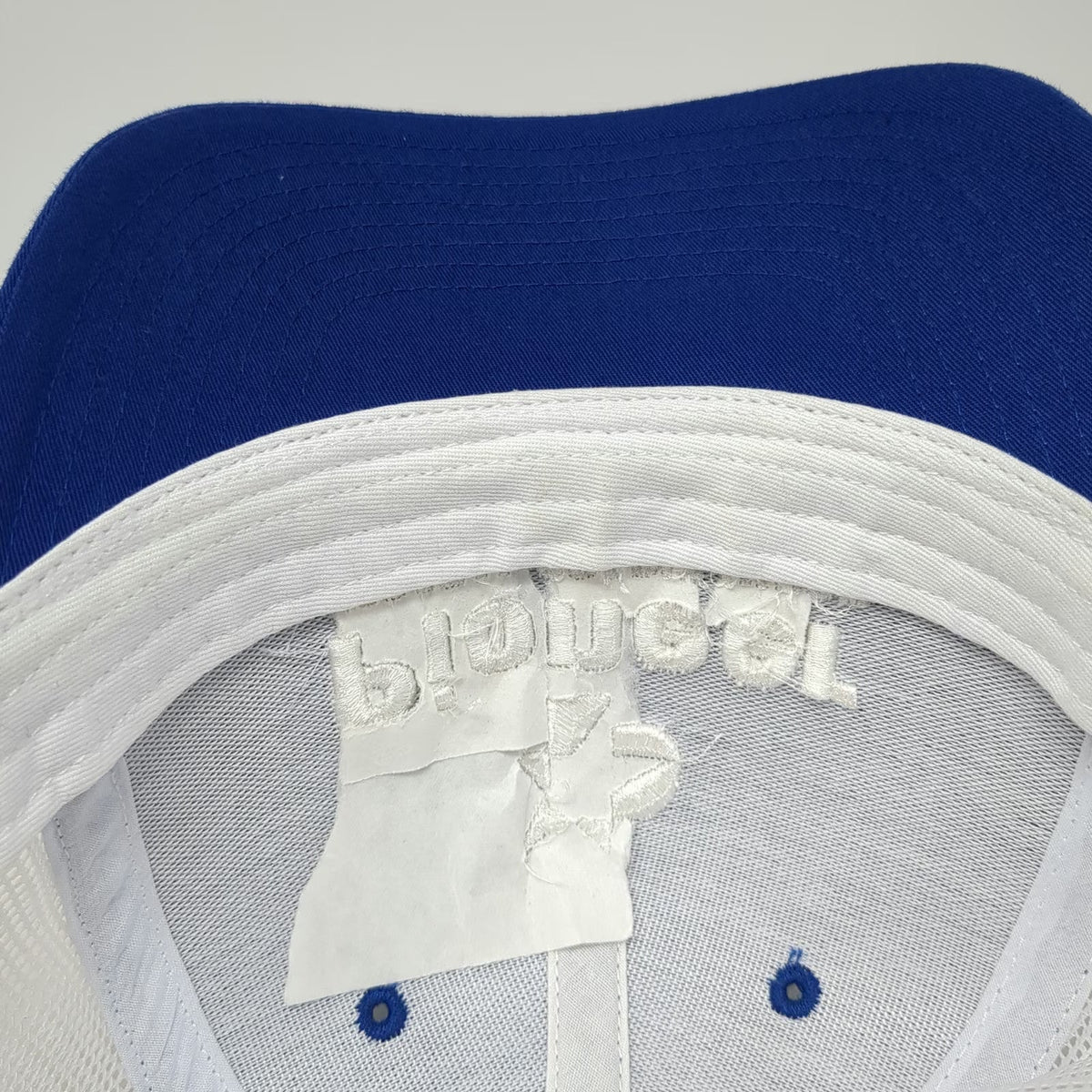 Richardson Trucker Hat Blue One Size Pioneer Federal Credit Union Mesh Snapback