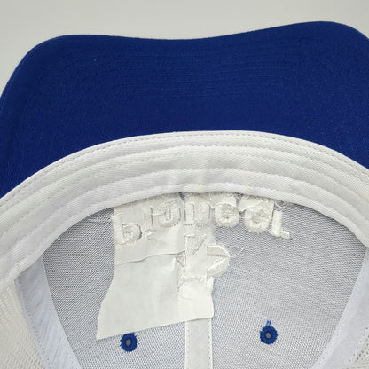 Richardson Trucker Hat Blue One Size Pioneer Federal Credit Union Mesh Snapback