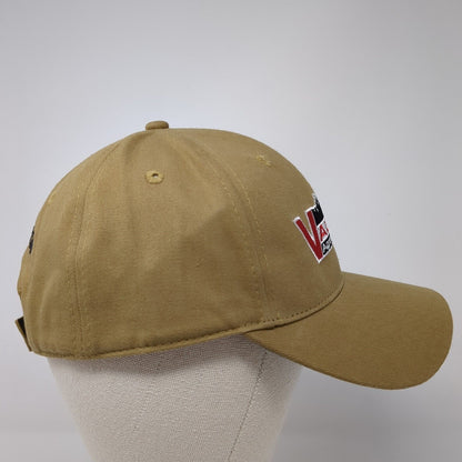 Valley Agronomics LLC Strapback Hat Tan One Size Adjustable Embroidered Vie Gear