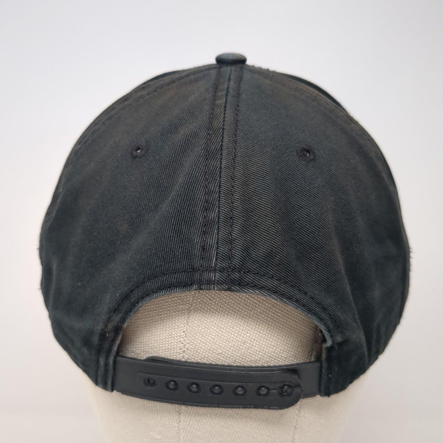 Elon Bike Co Snapback Hat Black One Size Adjustable Solid 6 Panel