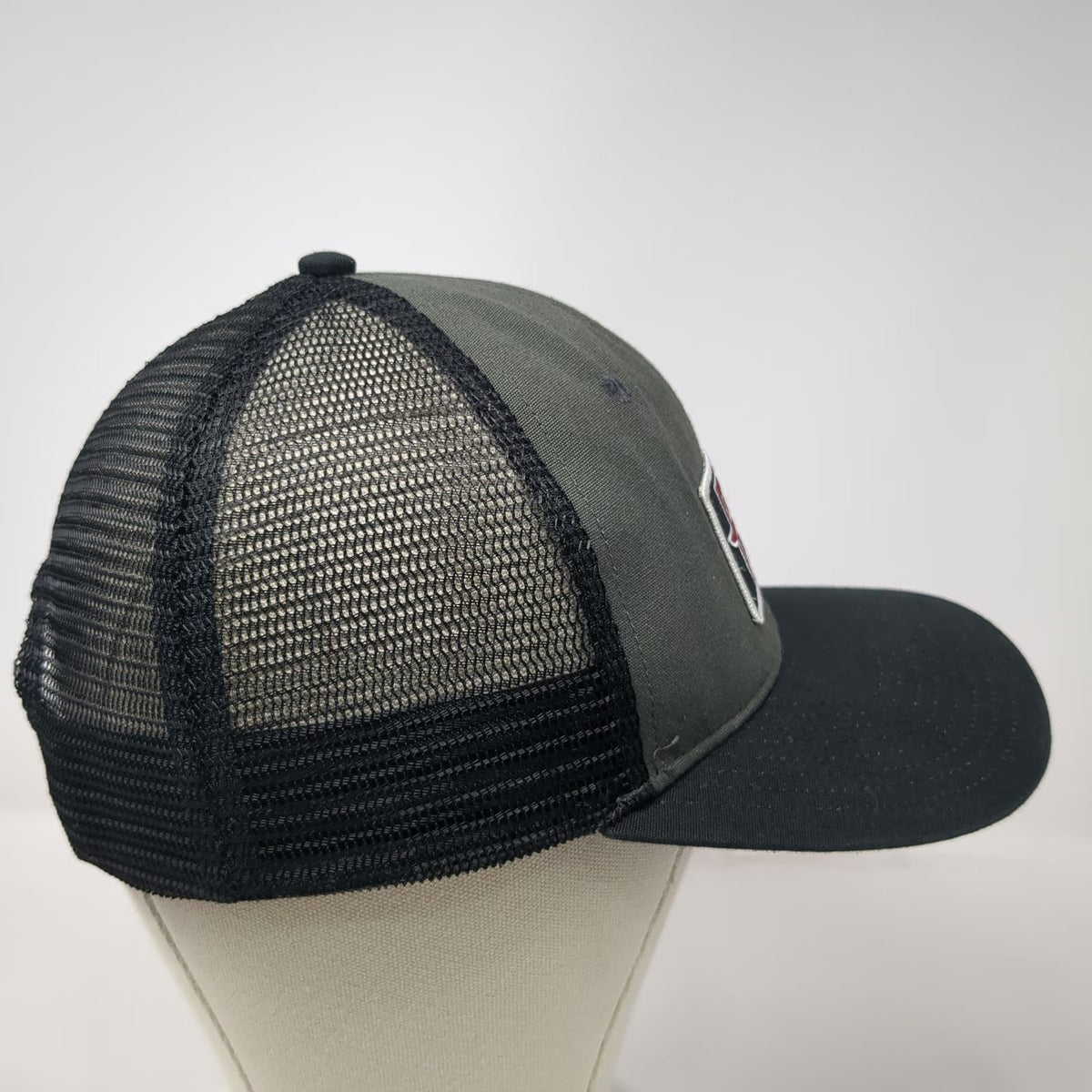 Patagonia Trucker Hat Black One Size Mesh Back Snapback Frontier Communications