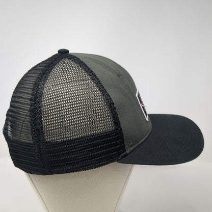 Patagonia Trucker Hat Black One Size Mesh Back Snapback Frontier Communications