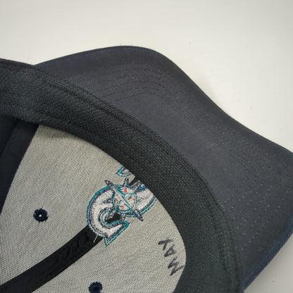 Seattle Mariners MLB OC Sports Baseball Cap Blue One Size Curved Strapback Hat