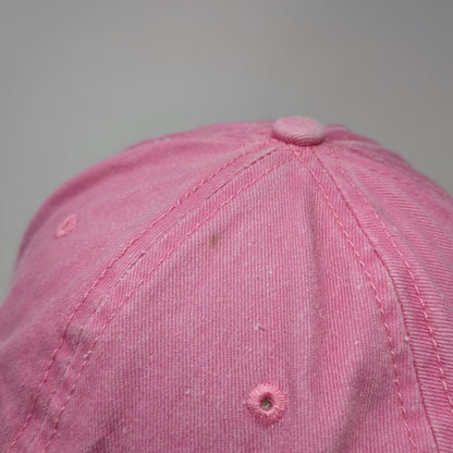 Ben Kaufman Pink Baseball Cap One Size Flagler Beach Sea Turtle Strapback Hat