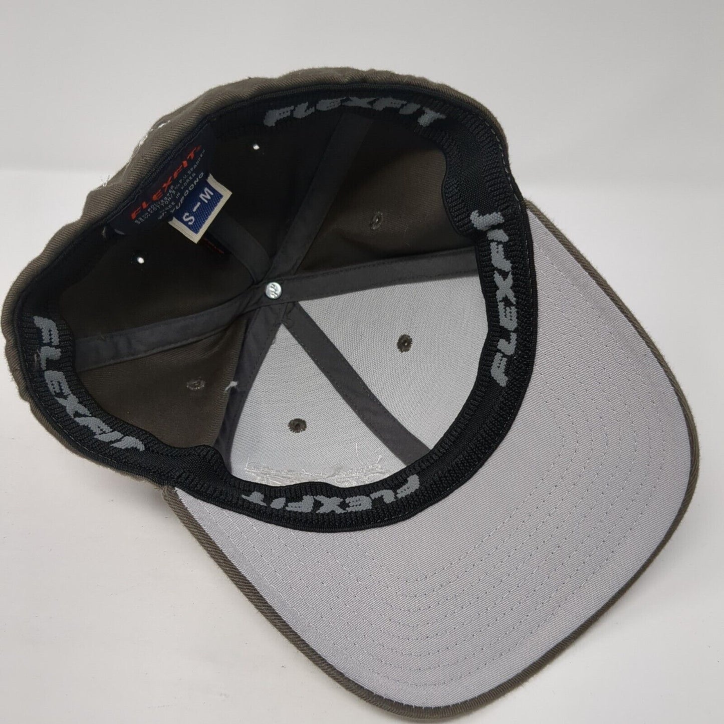 Cannonball Creek Brewing Co. Fitted Hat Brown S-M Flexfit Yupoong