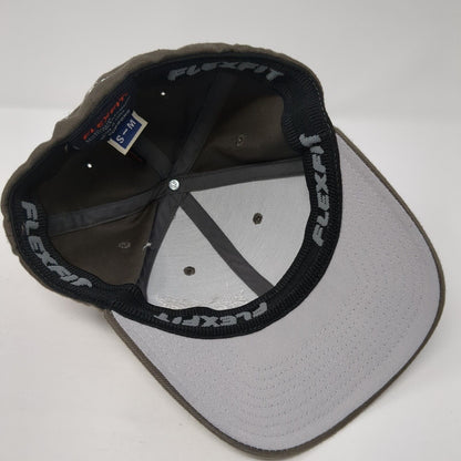 Cannonball Creek Brewing Co. Fitted Hat Brown S-M Flexfit Yupoong