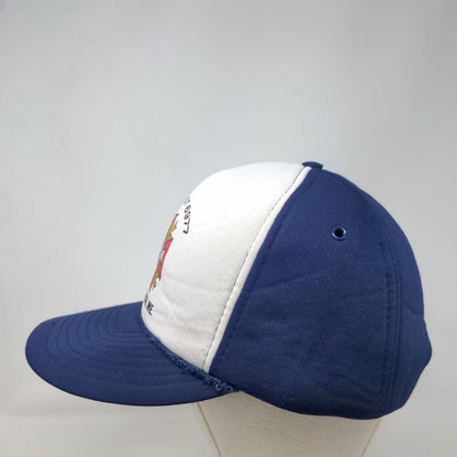 VFW Veterans Of Foreign Wars Snapback Rope Hat Blue One Size Colorblock