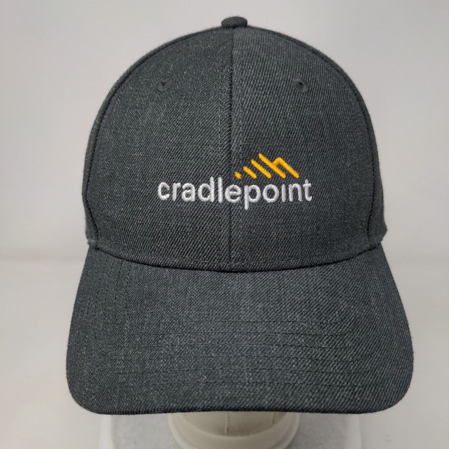 Cradlepoint Snapback Hat Gray OSFM Embroidered Adjustable Otto
