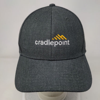 Cradlepoint Snapback Hat Gray OSFM Embroidered Adjustable Otto