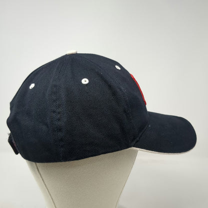 Rutgers NCAA Fan Favorite Baseball Cap Black Red White One Size Strapback Hat