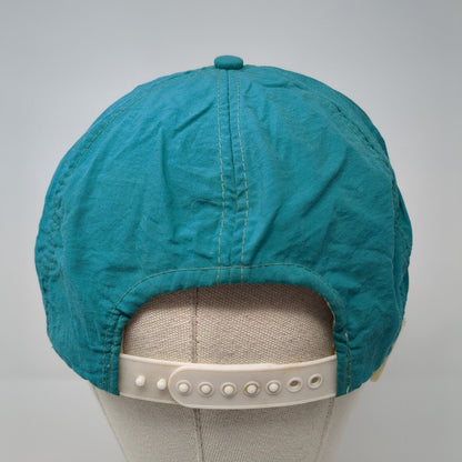 Innovative Premiums Snapback Hat Green One Size Adjustable Vented Holes Blank