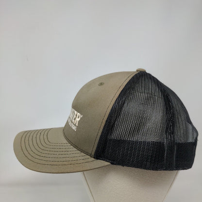 Rockwater Energy Solutions Snapback Mesh Back Trucker Hat Green One Size