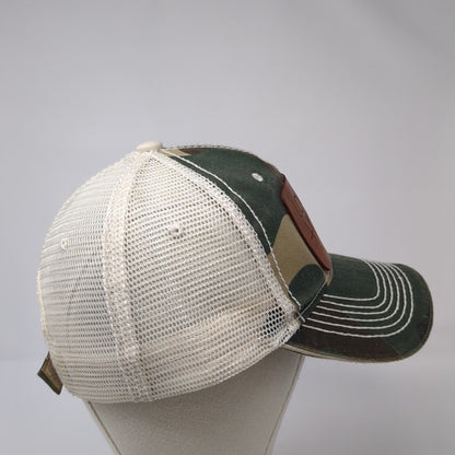 Love My Tribe Patch Strapback Trucker Hat Camo One Size Mesh Back