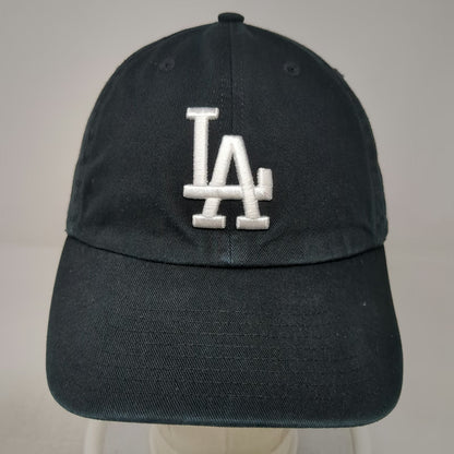'47 Black Baseball Cap OSFM MLB Los Angeles Dodgers Logo Cotton Slideback Hat