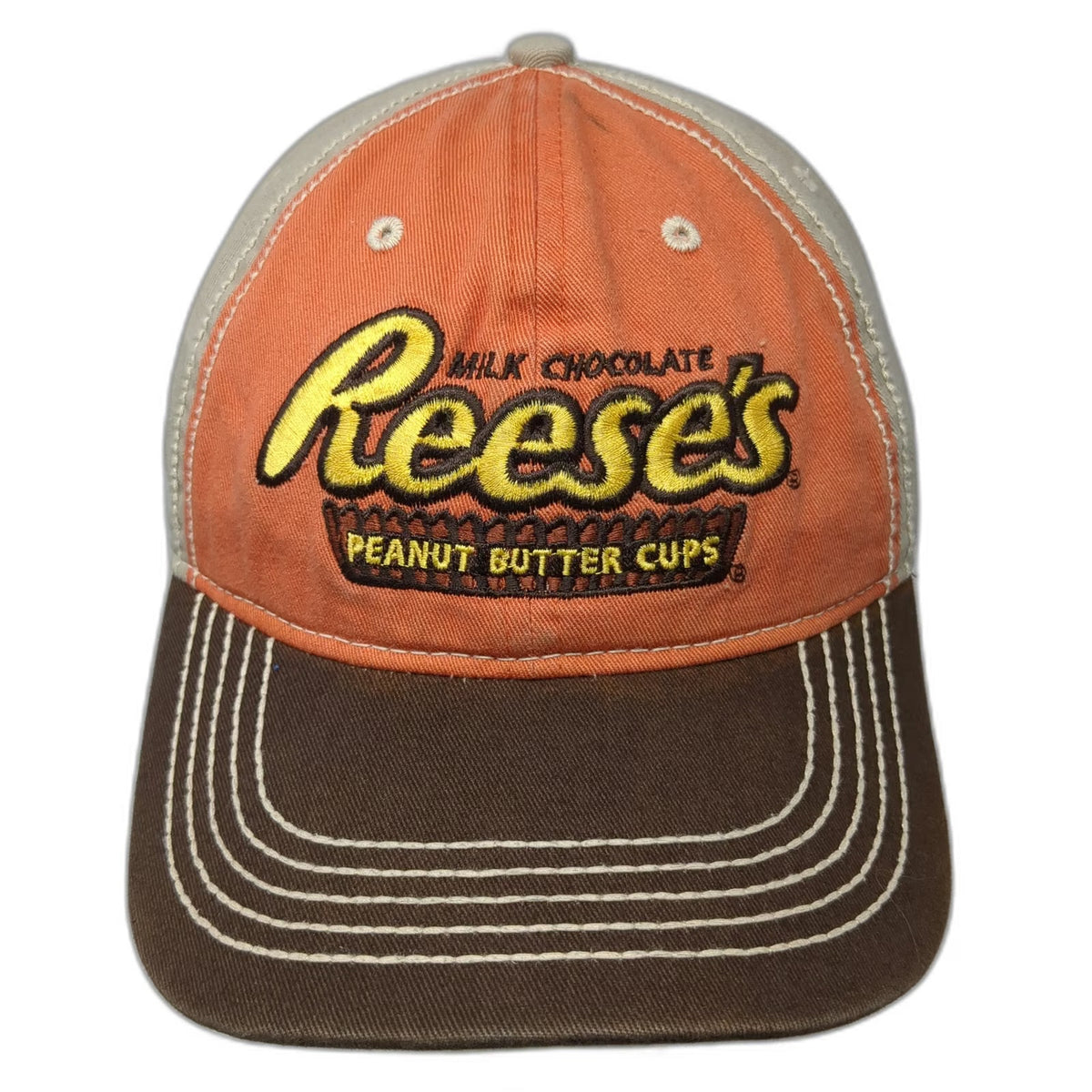Outdoor Cap Reese's Peanut Butter Cups Orange Baseball Cap OSFM Strapback Hat