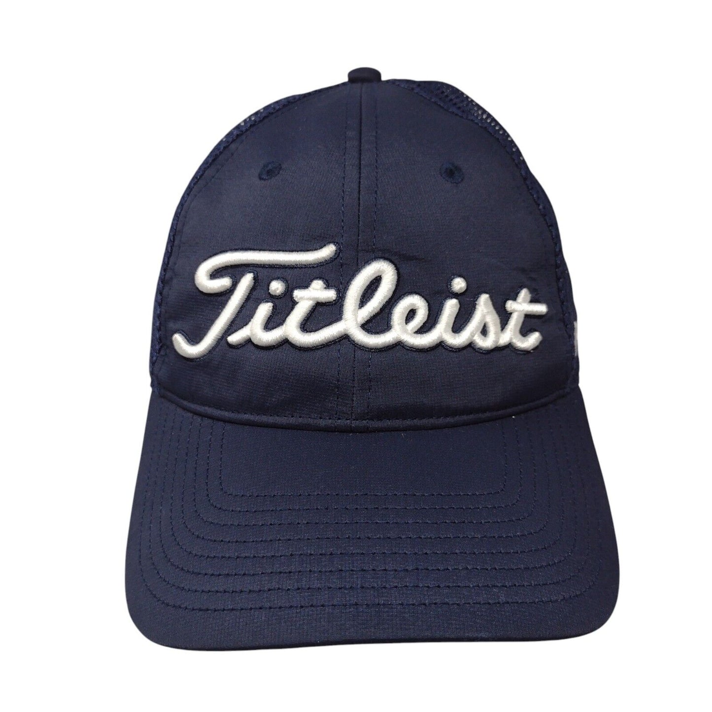 Titleist FJ Pro V1 Snapback Trucker Hat Blue One Size Embroidered 6 Panel