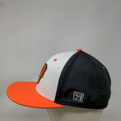 The Game Pro Fitted Hat Multicolor O Lion Logo Size M Polyester Blend