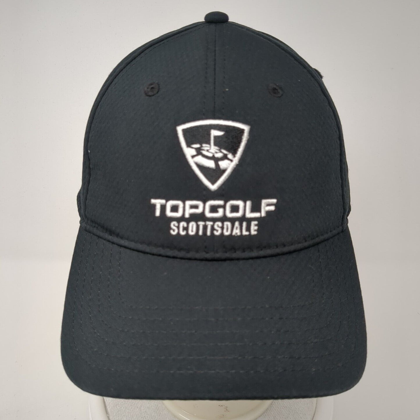 Topgolf Scottsdale Strapback Hat Black One Size Adjustable Under Armour