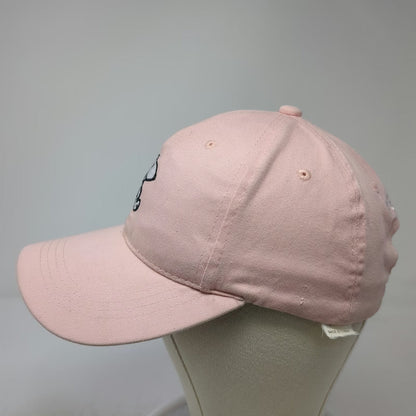 Peanuts Snoopy Character Pink Baseball Cap One Size Adjustable Slideback Hat