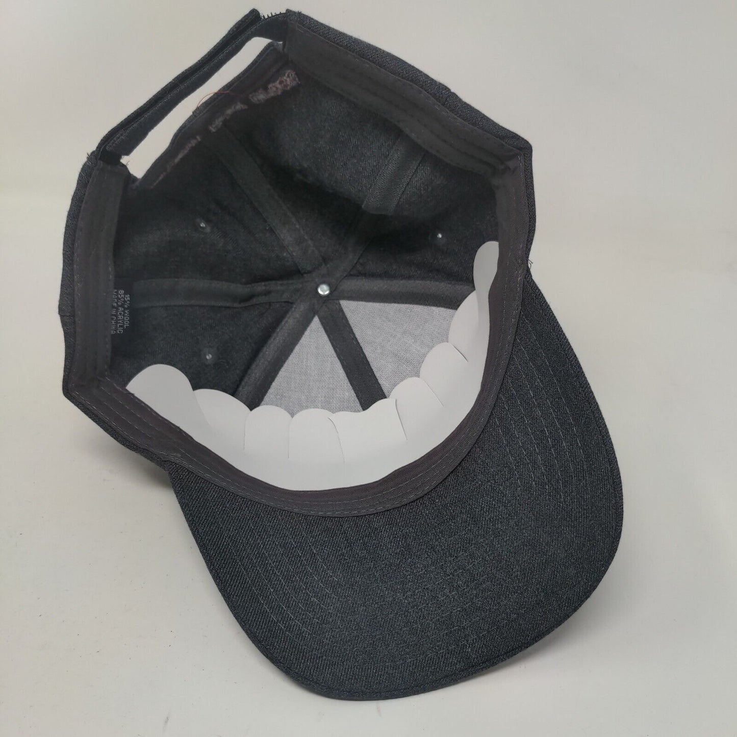 Members For Life American Red Cross Strapback Hat Gray One Size Embroidered