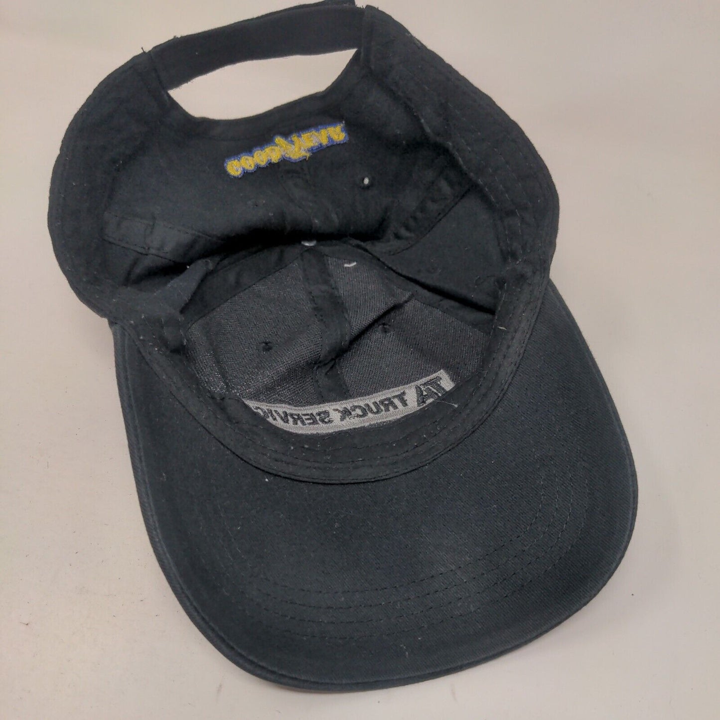 Truck Service More Bays Expertise Solutions Goodyear Strapback Hat Black OS