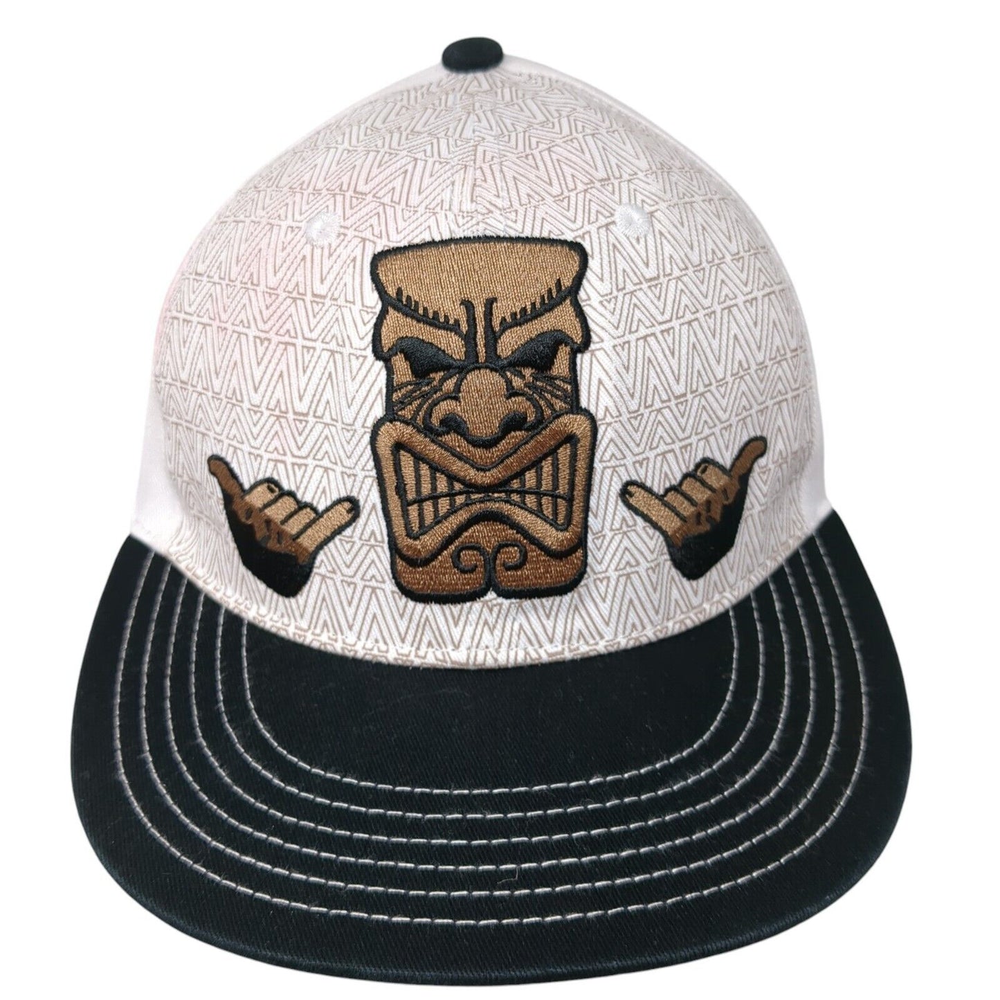 Aloha Snapback Hat Multicolor One Size Adjustable Embroidered 6 Panel Cotton