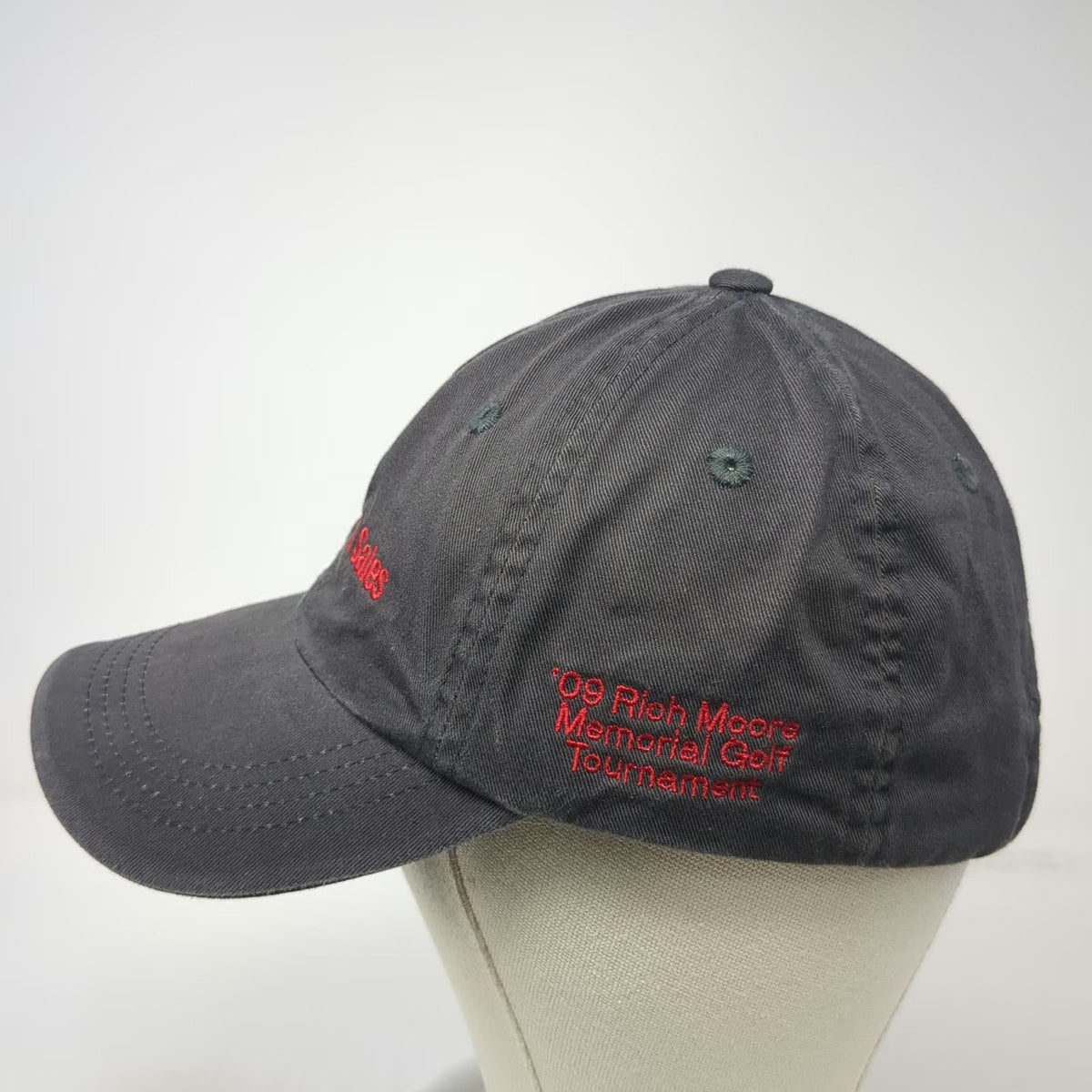 Port Authority Trebar Kenworth Sales Gray One Size Baseball Cap Strapback Hat