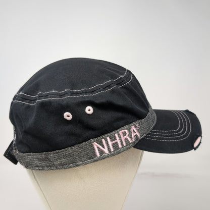 Main Gate Army Cap Black Pink OSFM NHRA National Hot Rod Association Heart Hat