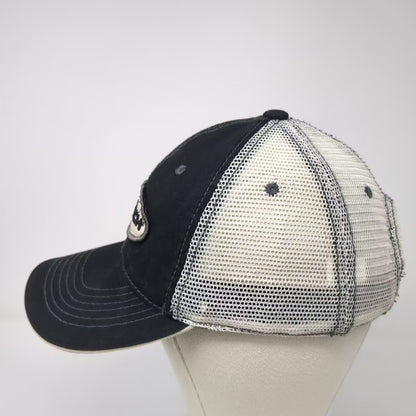 BowTech Baseball Cap Black One Size Mesh Trucker Hat Eugene OR Strapback