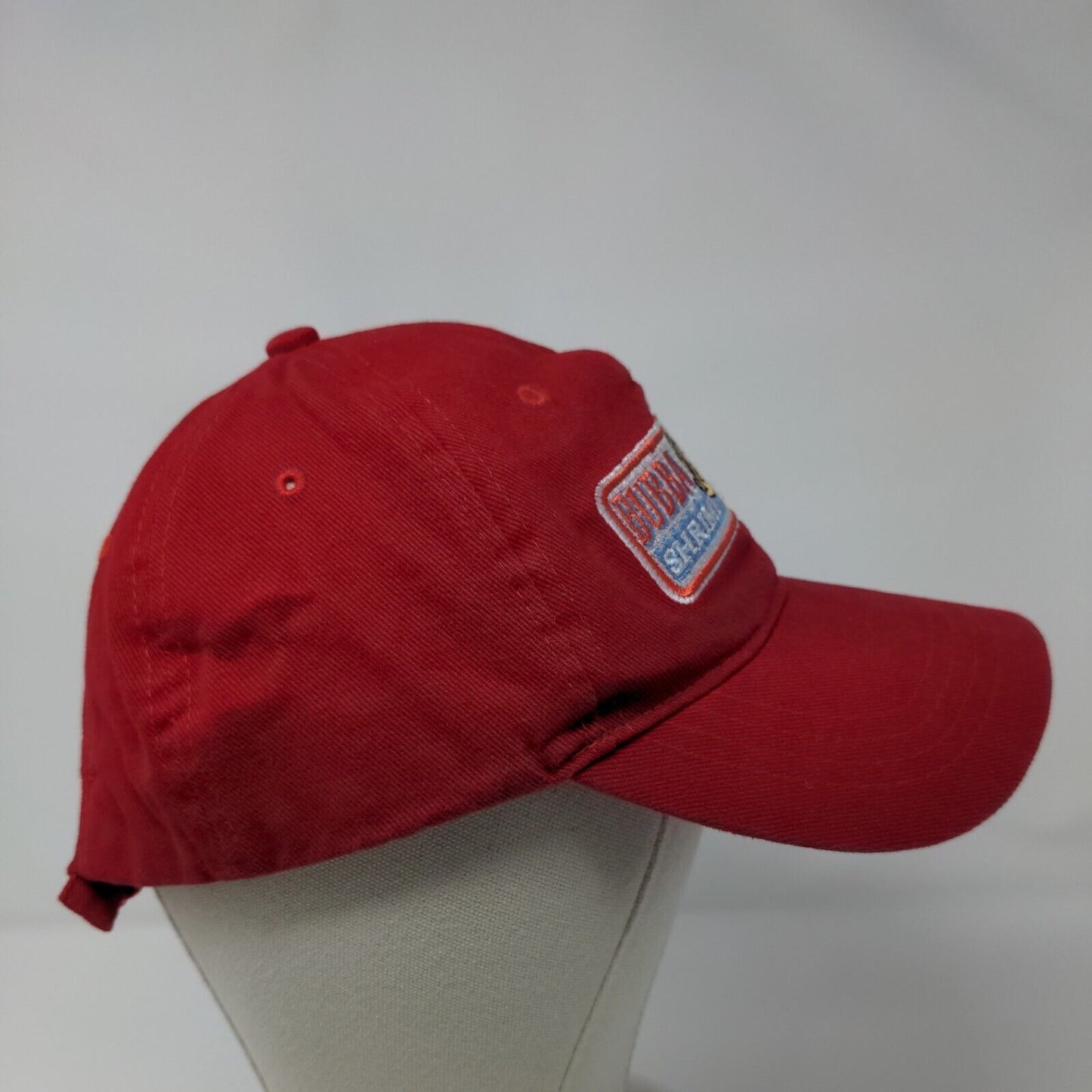 Bubba Gump Shrimp Co. Strapback Hat Red OSFA Adjustable Embroidered