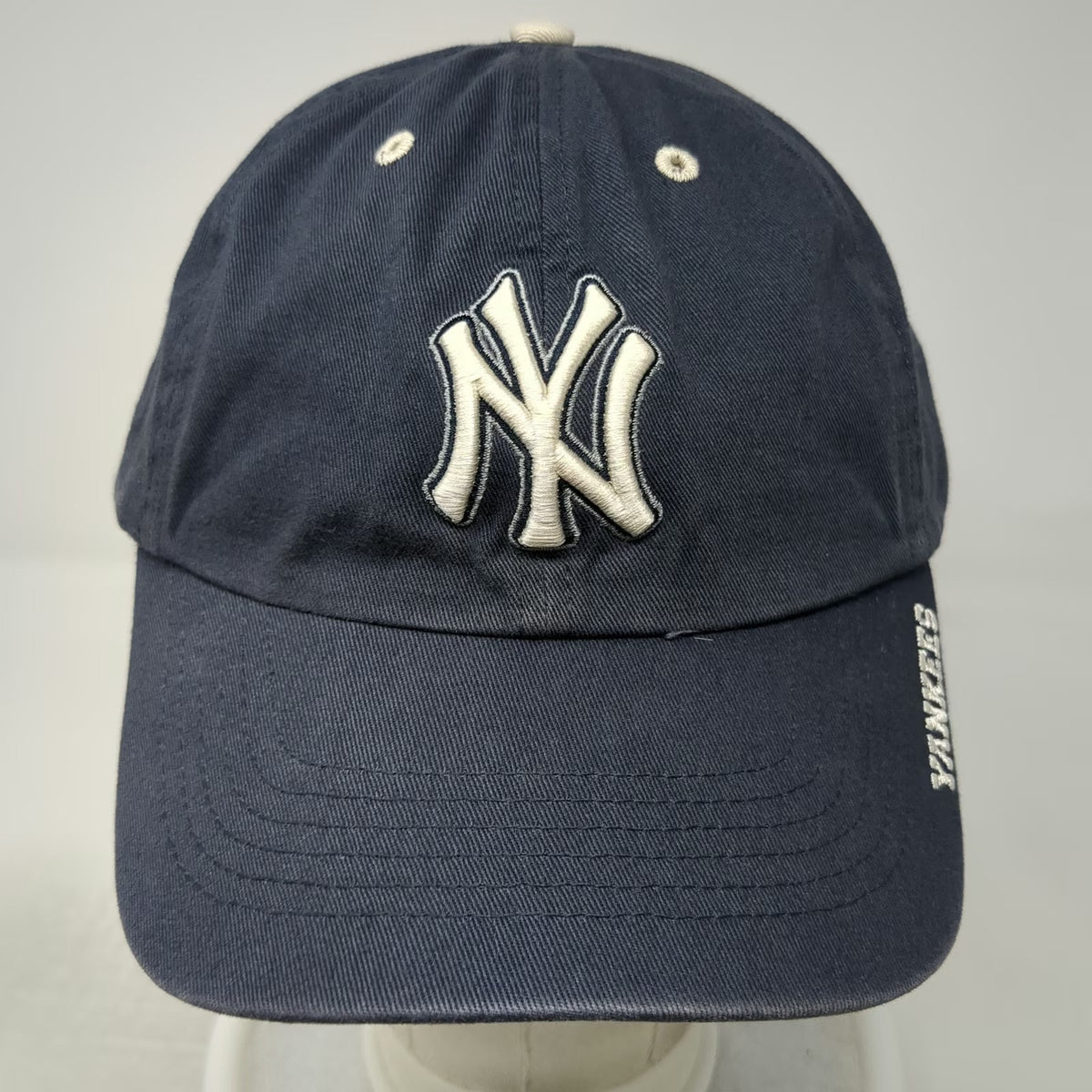 Fan Favorite MLB New York Yankees Baseball Cap Blue One Size Hat Strapback Logo