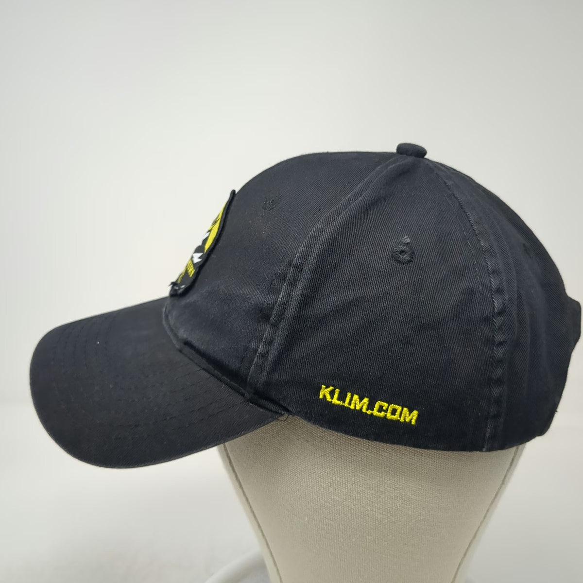 Klim Snapback Black One Size Hat Backcountry Team Mountain Patch Technical Gear
