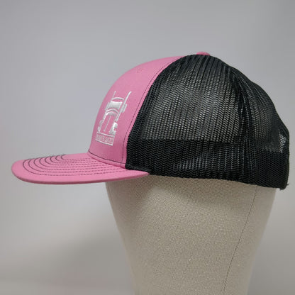 Richardson 112 Trucker Hat Pink Black Kenworth Sales Truck One Size Snapback