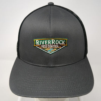 Cap America Trucker Hat Gray One Size Mesh Back Snapback Riverrock Pest Control