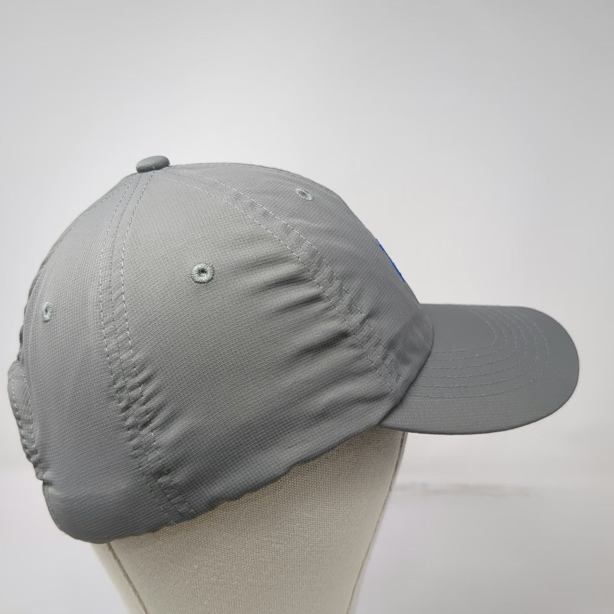 Imperial The First Tee Golf Hat Baseball Cap Gray One Size Slideback Performance