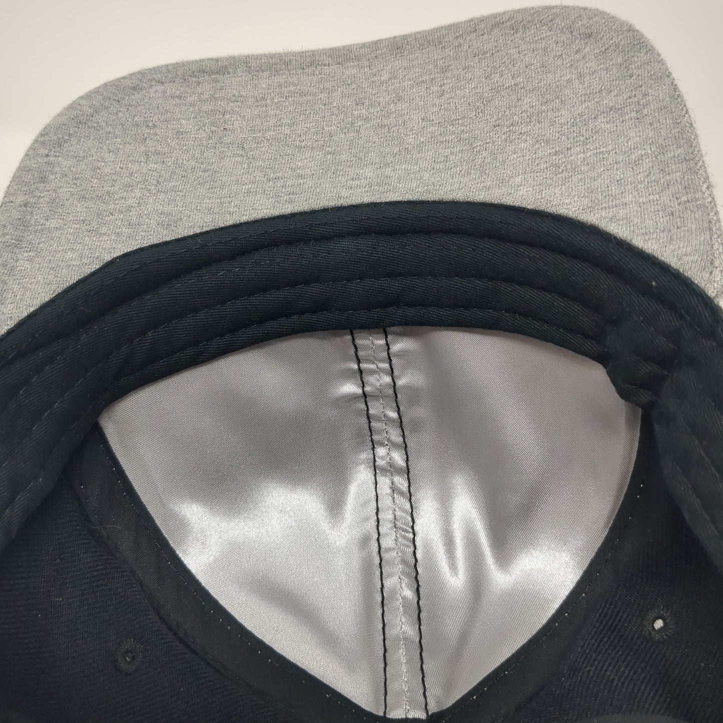 Pugs Strapback Baseball Cap Gray One Size Adjustable Lightweight 6 Panel Blank