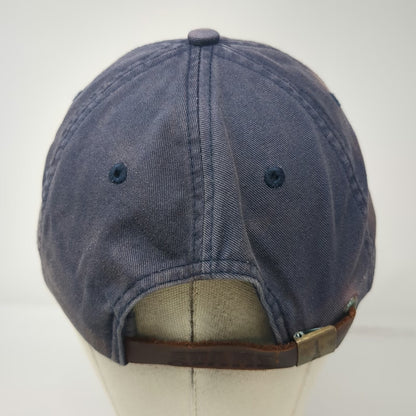 Adams Baseball Cap Blue One Size Bonaventure Red Embroidery Slideback Hat