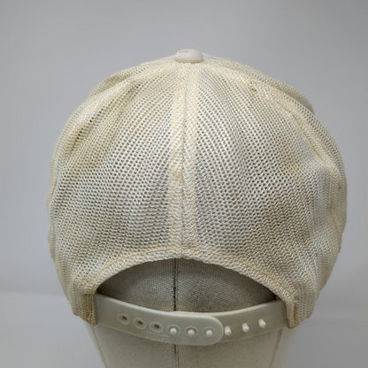 Case Century Excavator Construction Trucker Hat White One Size Mesh Snapback