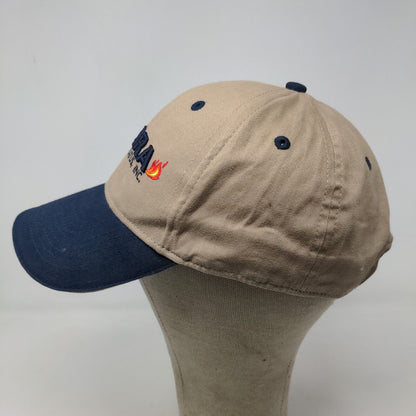 Ferrara Fire Men's Strapback Hat Tan Adjustable Embroidered Logo