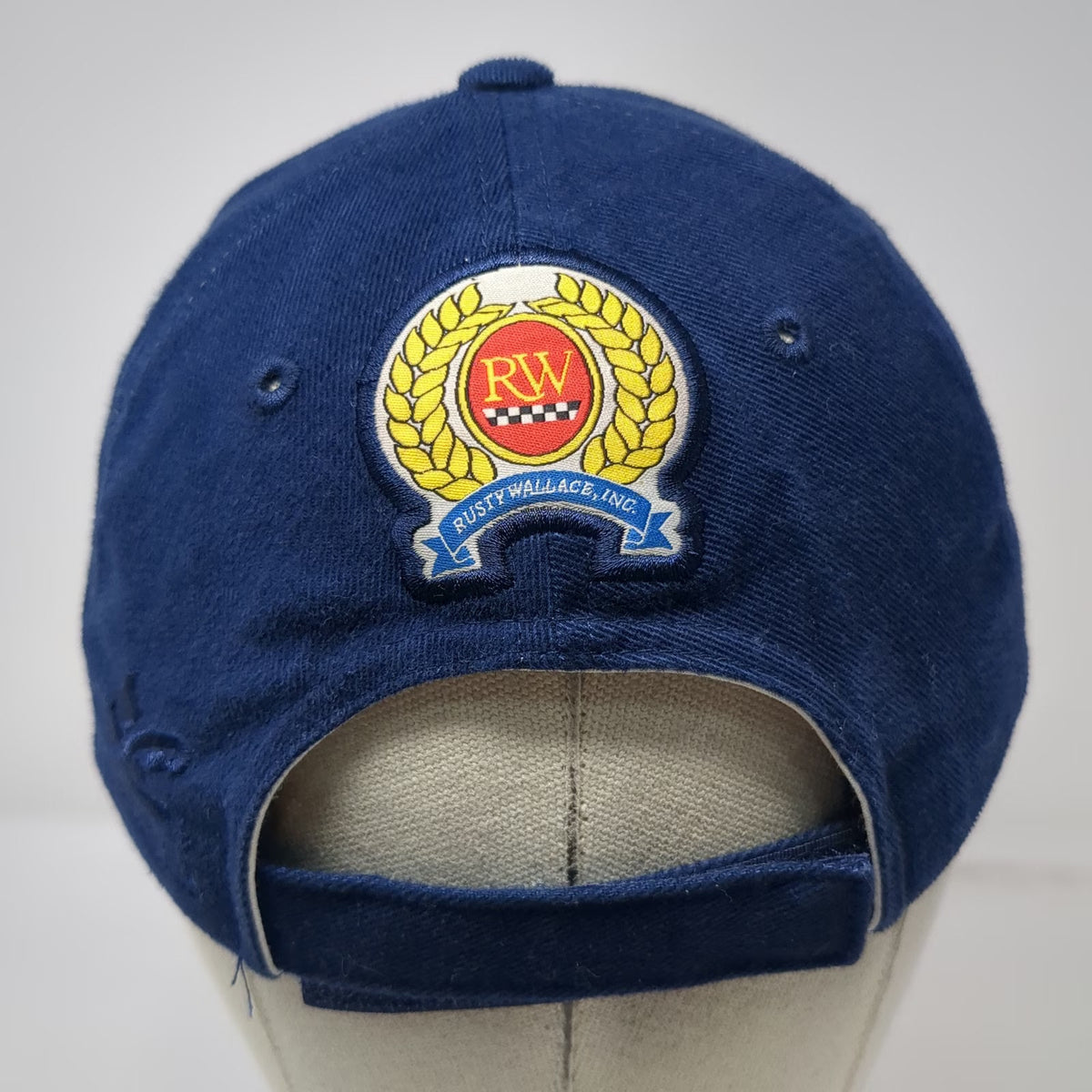 Chase Miller High Life Rusty Wallace 64 Baseball Cap White One Size Racing Hat