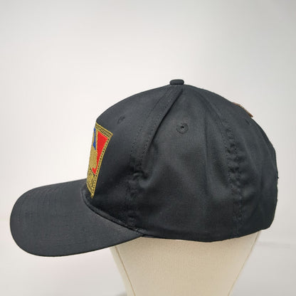 MLB Starter Snapback Hat Black One Size 125th Anniversary Gold Logo Green Brim