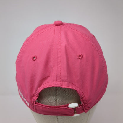 Hope Pink Ribbon Strapback Hat Pink One Size Adjustable 6 Panel Wilson