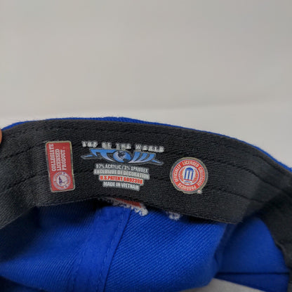 Boise State Broncos Fitted Hat Blue OSFA Embroidered Top of the World NCAA