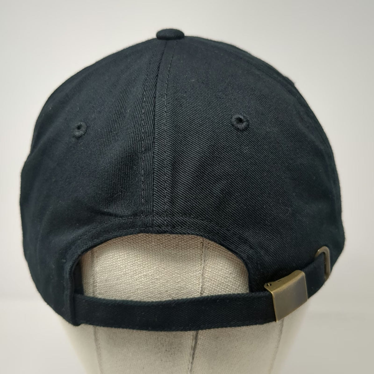 Richardson Baseball Cap Black One Size Chelmsford Lumber Slideback Cotton Hat