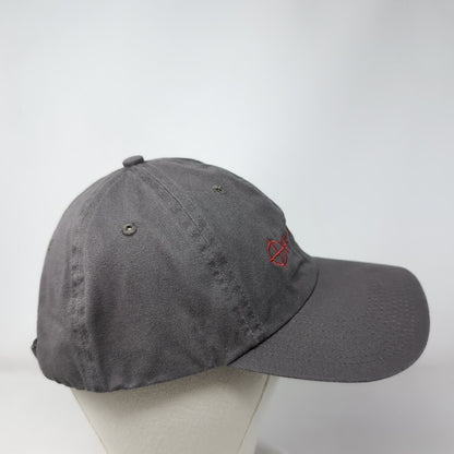 Off The Grid Slideback Hat Gray One Size Adjustable Embroidered Fahrenheit