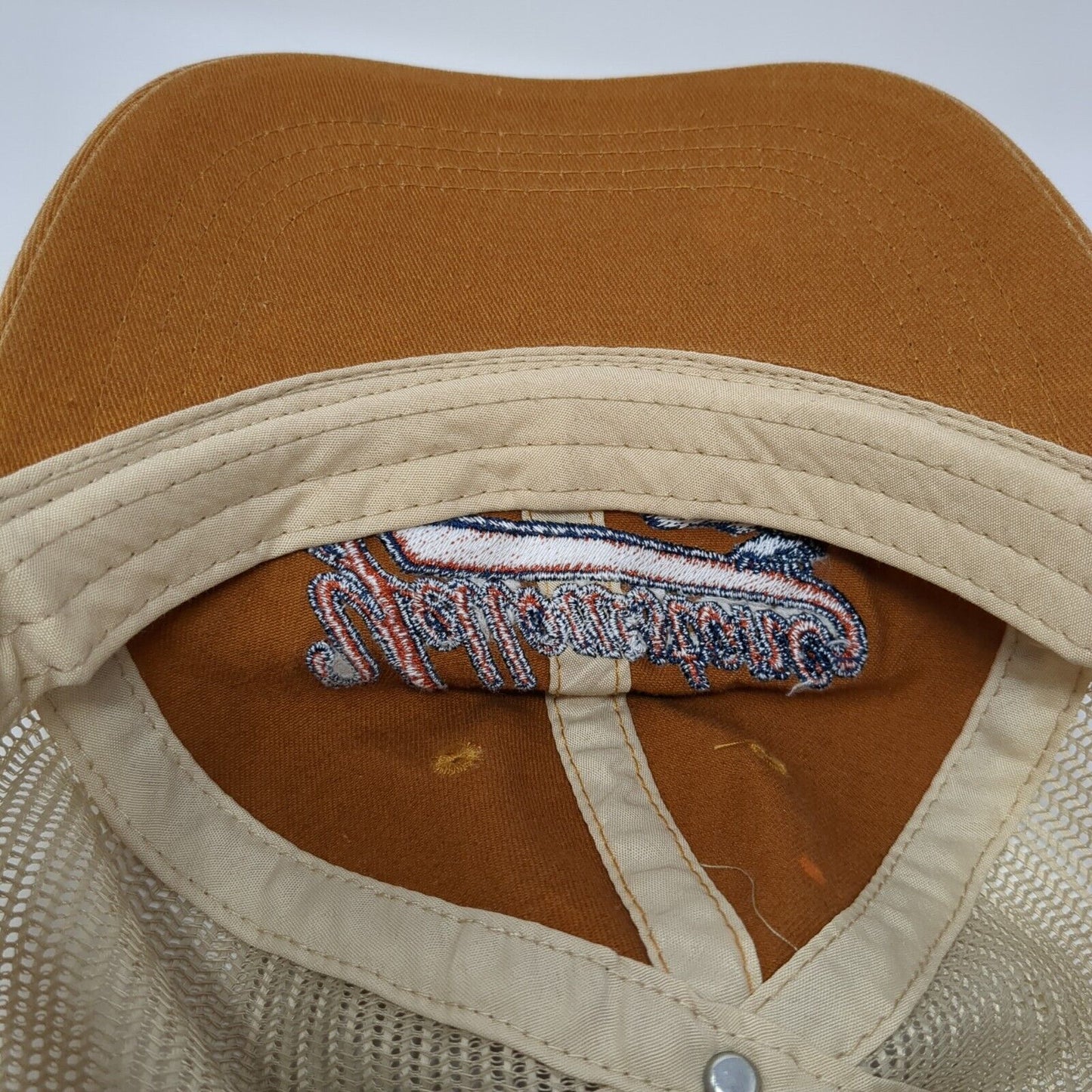 Yellowstone Snapback Mesh Back Trucker Hat Multi One Size Adjustable
