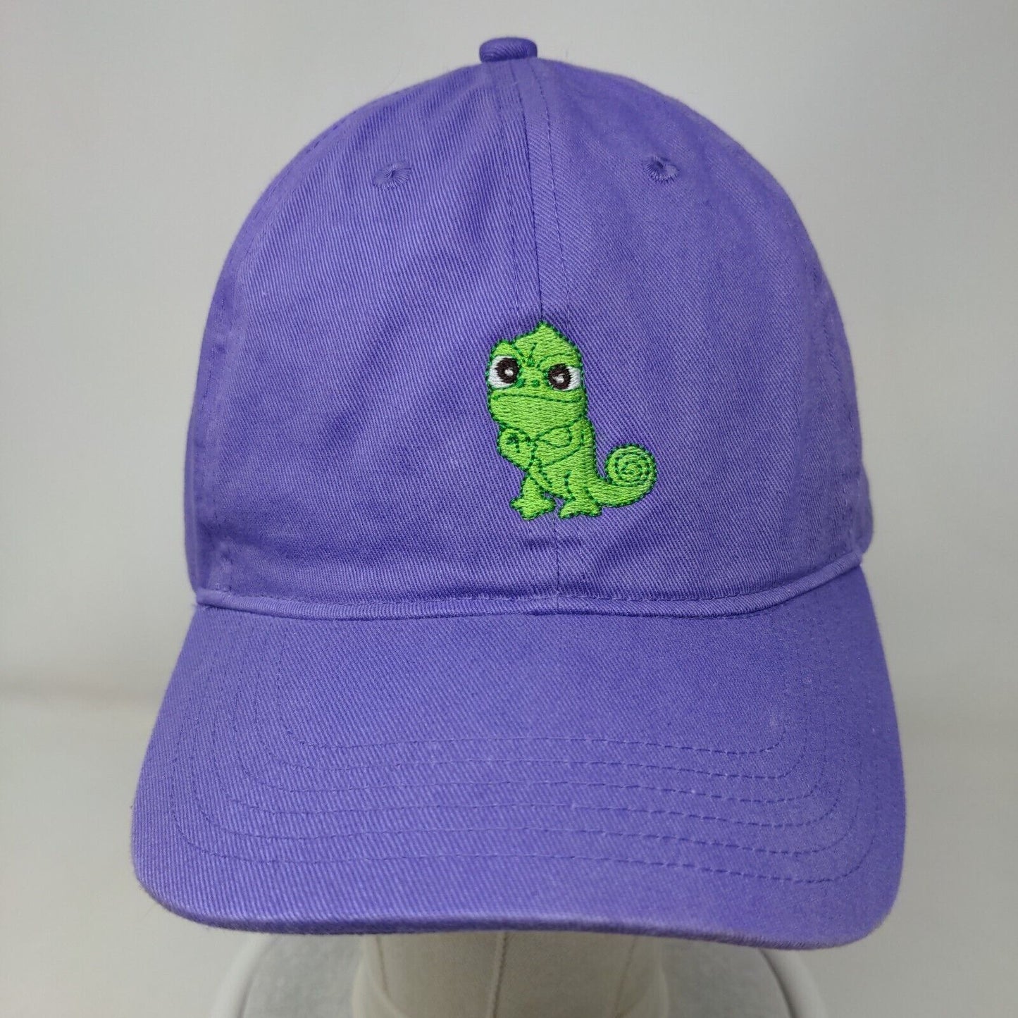 Pascal Slideback Hat Purple Adult Embroidered Adjustable Disney Parks